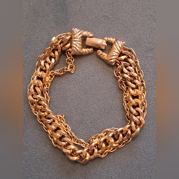 Multi Chain Bracelet, by Goldette - Picture 4 of 4